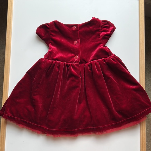 H&M Burgundy Holiday Dress - Picture 5 of 6